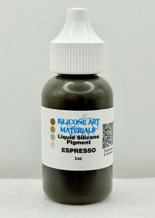 SAM Liquid Silicone Pigment ~ Espresso ~ 1 OZ