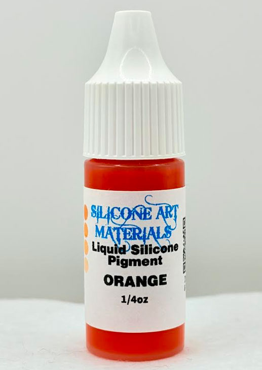 SAM Liquid Silicone Pigment ~ Orange ~ 1/4 OZ