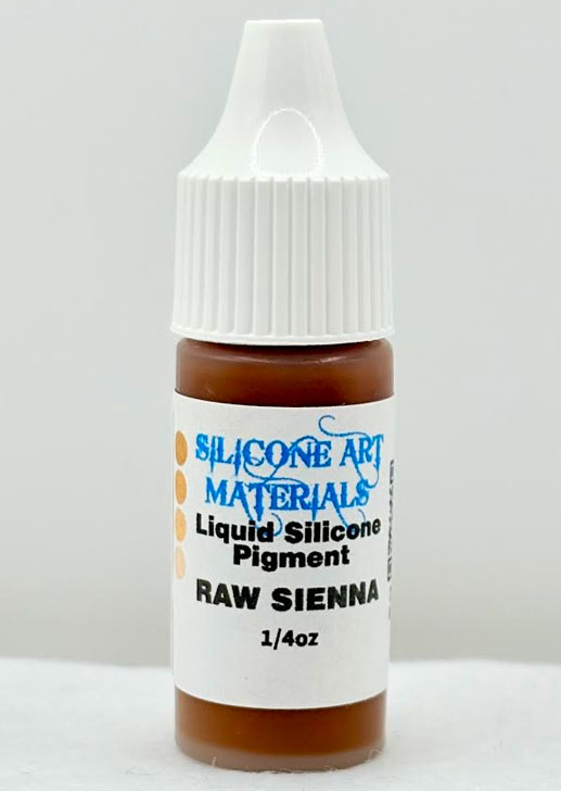 SAM Liquid Silicone Pigment ~ Raw Sienna ~ 1/4 OZ