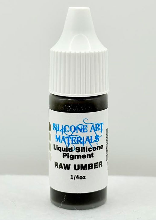 SAM Liquid Silicone Pigment ~ Raw Umber ~ 1/4 OZ