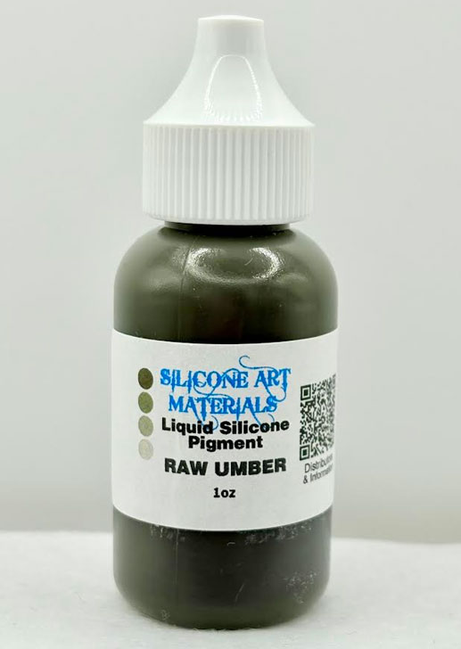 SAM Liquid Silicone Pigment ~ Raw Umber ~ 1 OZ