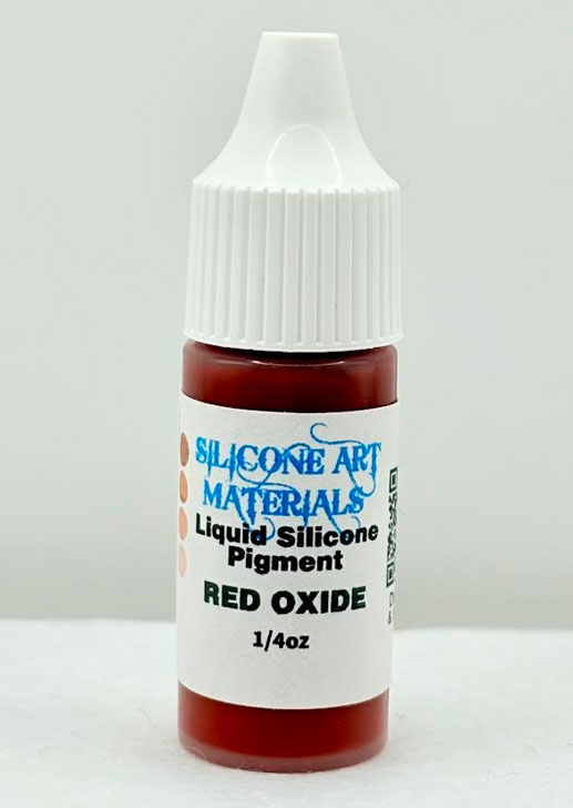 SAM Liquid Silicone Pigment ~ Red Oxide ~ 1/4 OZ