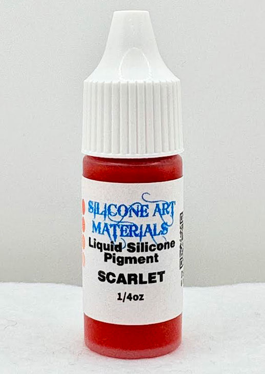 SAM Liquid Silicone Pigment ~ Scarlet ~ 1/4 OZ