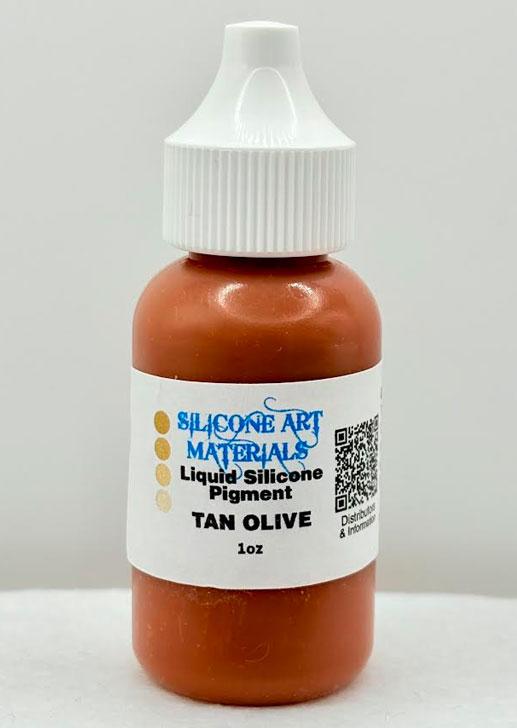 SAM Liquid Silicone Pigment ~ Tan Olive ~ 1 OZ