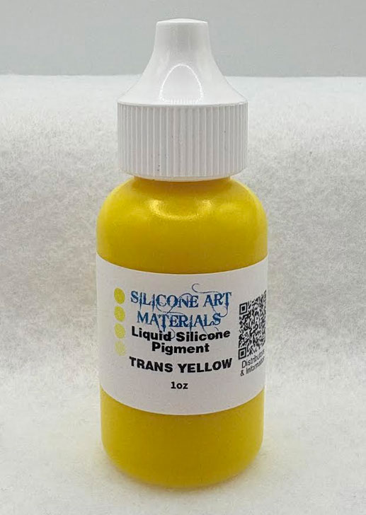 SAM Liquid Silicone Pigment ~ Trans Yellow ~ 1 OZ