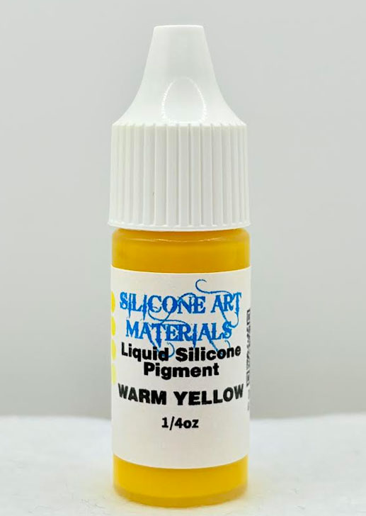 SAM Liquid Silicone Pigment ~ Warm Yellow ~ 1/4 OZ