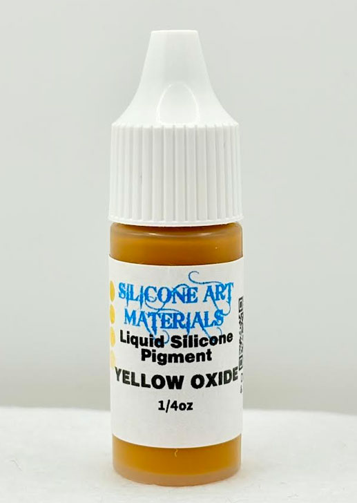SAM Liquid Silicone Pigment ~ Yellow Oxide ~ 1/4 OZ