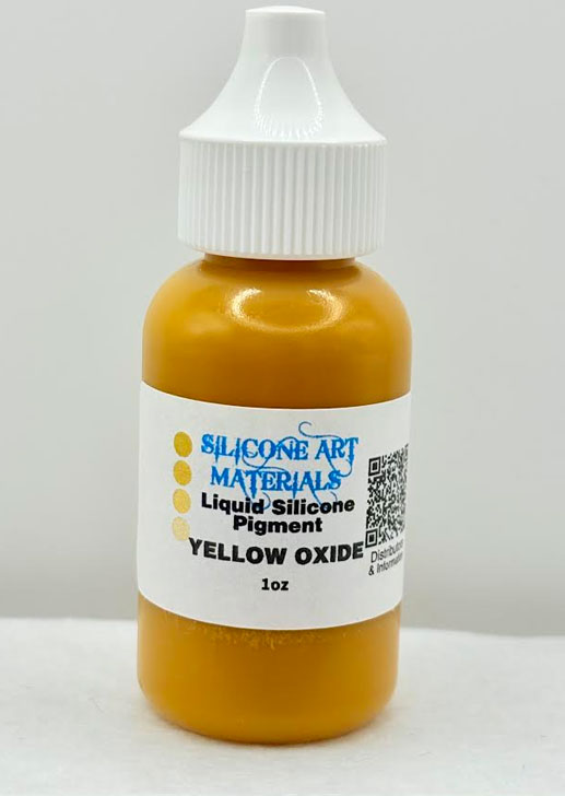 SAM Liquid Silicone Pigment ~ Yellow Oxide ~ 1 OZ