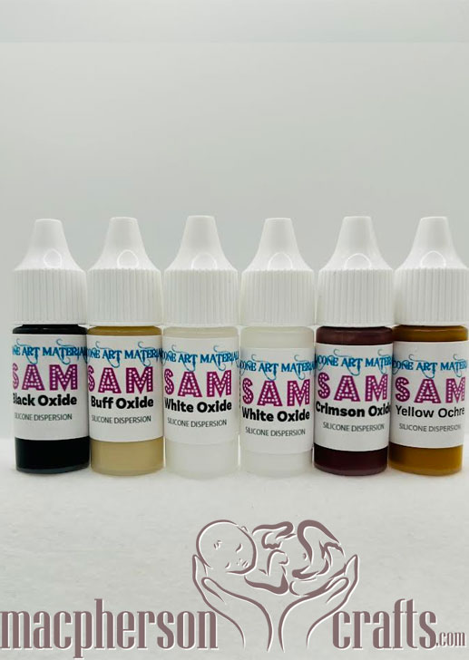 SAM Silicone Paint ~ 6  EXTRA Colors ~ 1/4OZ