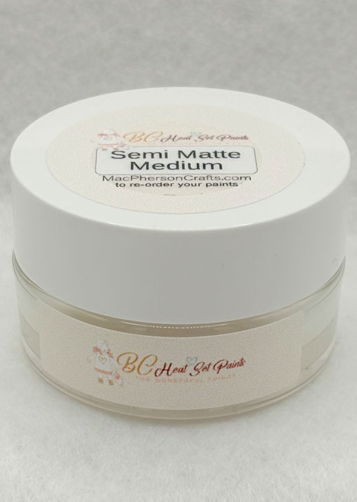 BC Heat Set Mediums - Semi Matte Medium/Varnish - 20ml