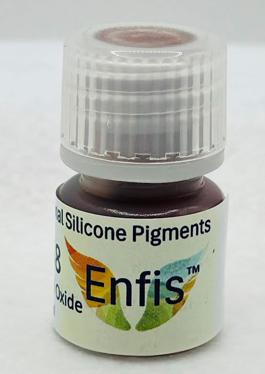 Silicone Pigment ~ Enfis Nature Colours ~ Red Iron Oxide ~ 8ml