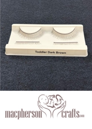 Eyelash Set - Toddler - Dark Brown