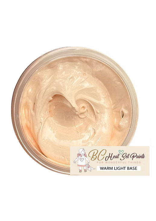 BC Heat Set Paints - Color Warm Light Base - Petite Size