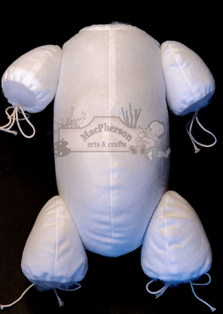 30 Inch White Body - Jointed 3/4 Arms, 3/4 Legs