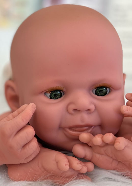 Sale: Willow Peek-a-Boo Newborn ~ Ready to beBorn DIY Doll Making Kit