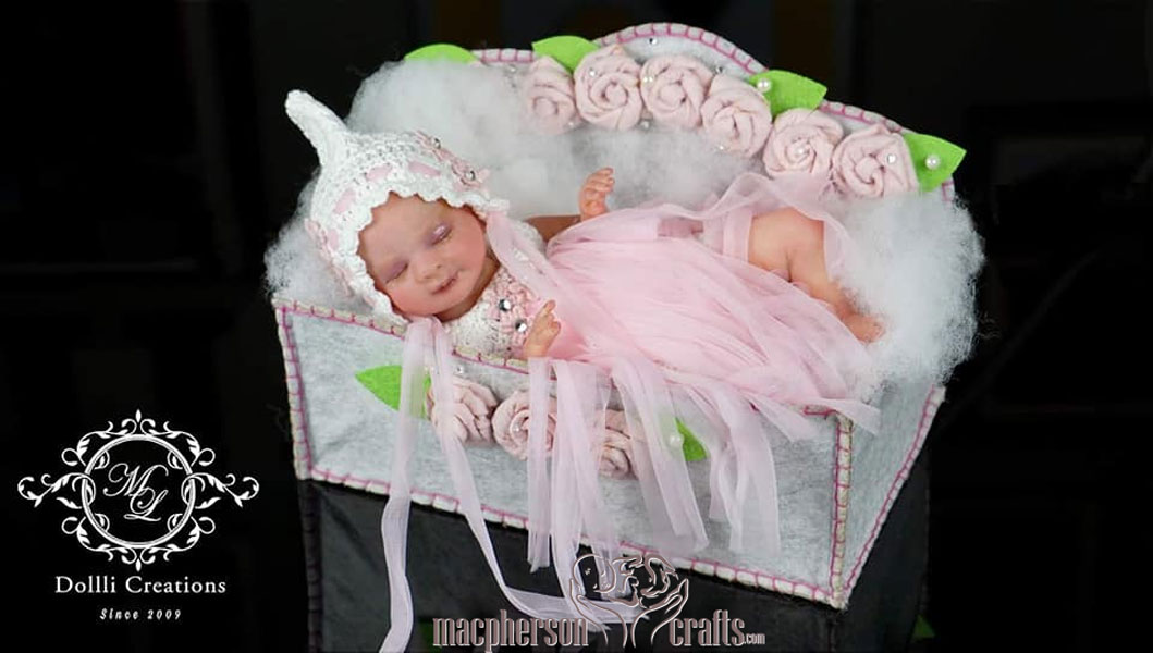 【リボーンドール】 Wynter Fairy Baby Wynter Fairy by Shawna Clymer