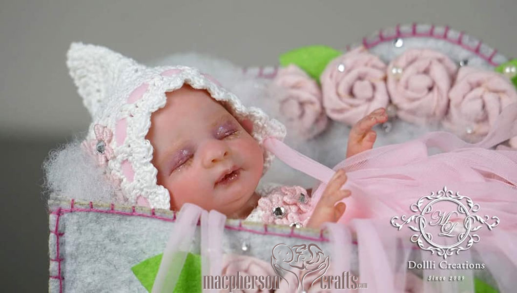【リボーンドール】 Wynter Fairy Baby Wynter Fairy by Shawna Clymer