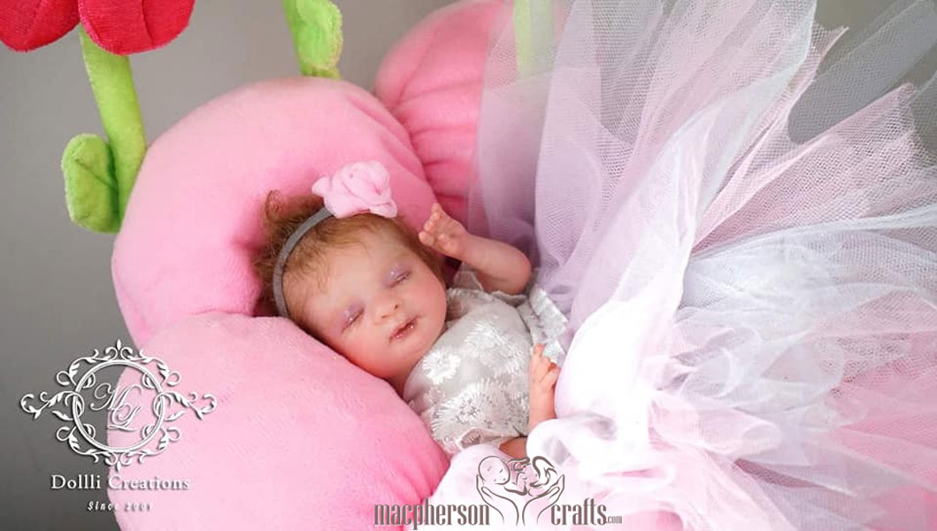 【リボーンドール】 Wynter Fairy Baby Wynter Fairy by Shawna Clymer