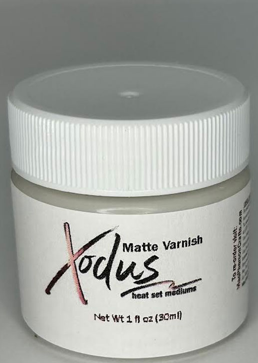 Xodus Heat Set Paints~Matte Varnish~1 OZ ~  NEW Formula