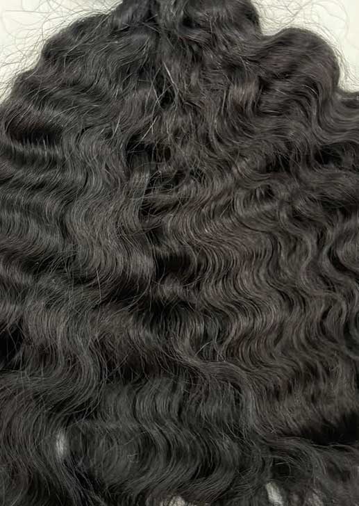 *Yearling Mohair - Black