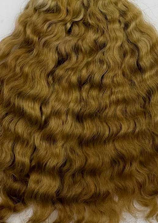 *Yearling Mohair - Light Reddish Brown