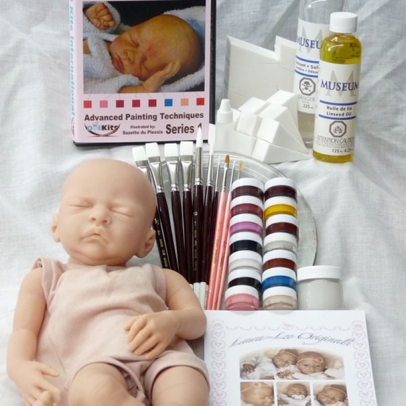 la newborn christening doll