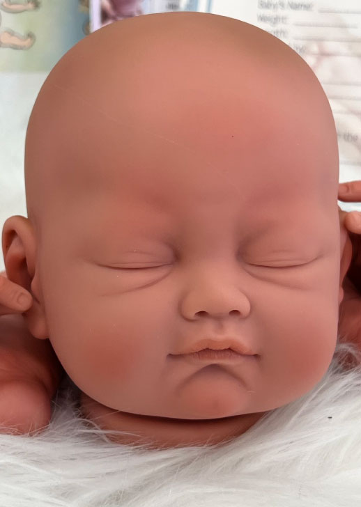 Sale: Alba Asleep Newborn  ~ Ready to beBorn DIY Doll Making Kit