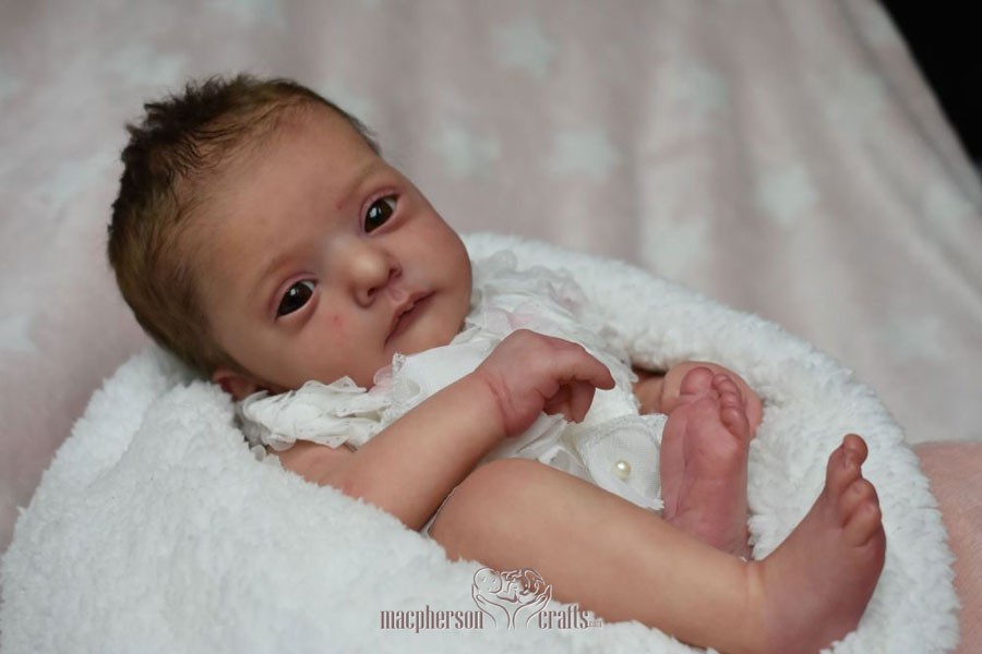Details about   Ana By Gudrun Legler Reborn Baby Doll Kit ~19"~New With Body~COA #798/1000 