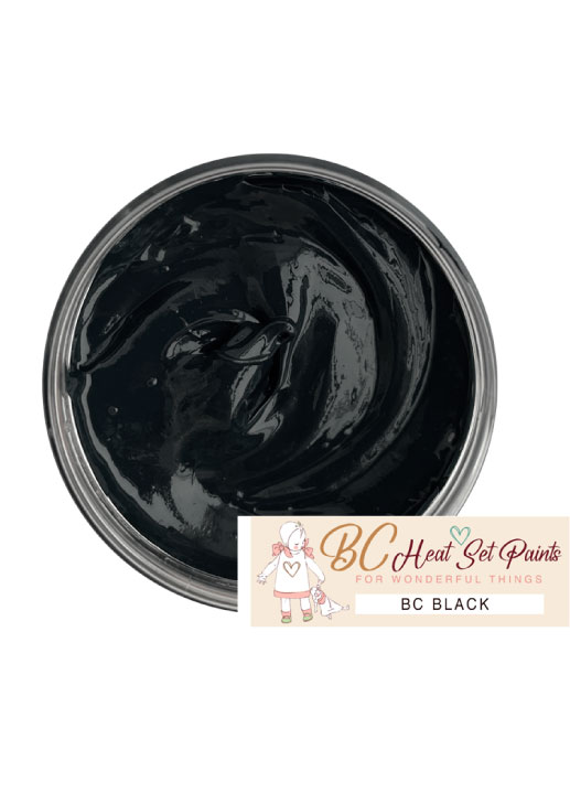 BC Heat Set Paints - Color Black - Petite Size