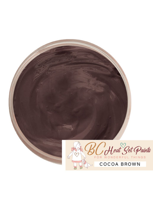 BC Heat Set Paints - Color Cocoa Brown - Petite Size