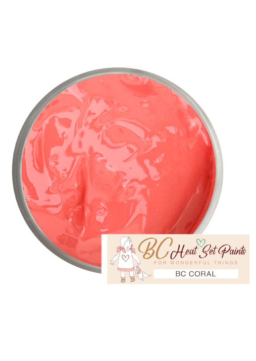 BC Heat Set Paints - Color Coral - Petite Size