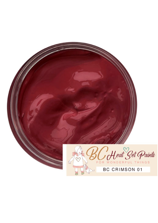 BC Heat Set Paints - Color Crimson 01 - Petite Size