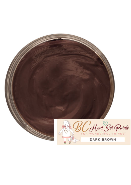 BC Heat Set Paints - Color Dark Brown - Petite Size