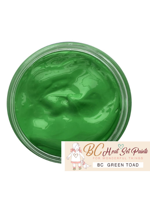 BC Heat Set Paints - Color Green Toad - Petite Size