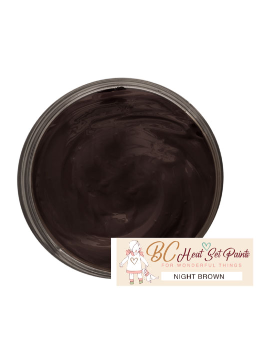 BC Heat Set Paints - Color Night Brown - Petite Size