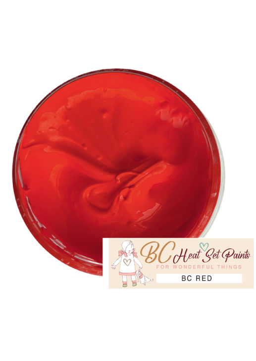 BC Heat Set Paints - Color Red - Petite Size