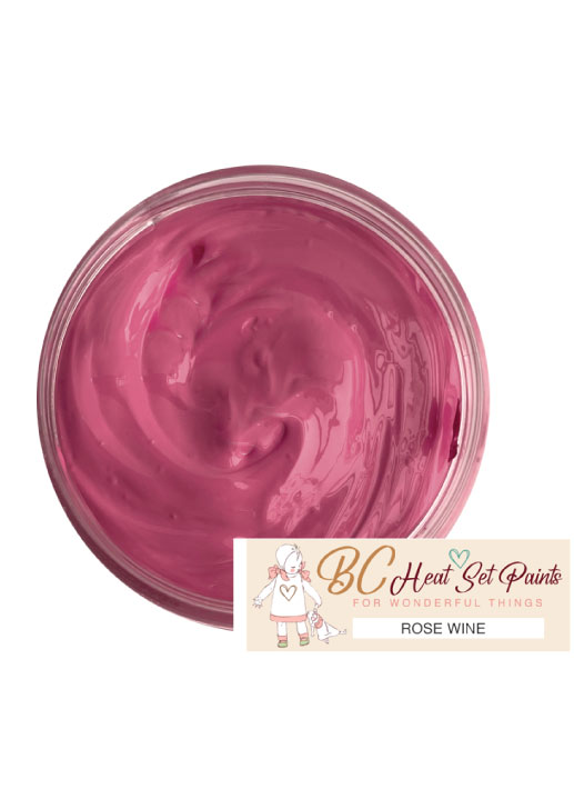 BC Heat Set Paints - Color Rose Wine - Petite Size