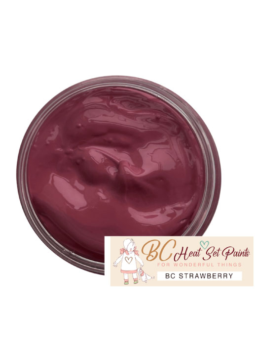 BC Heat Set Paints - Color Strawberry - Petite Size