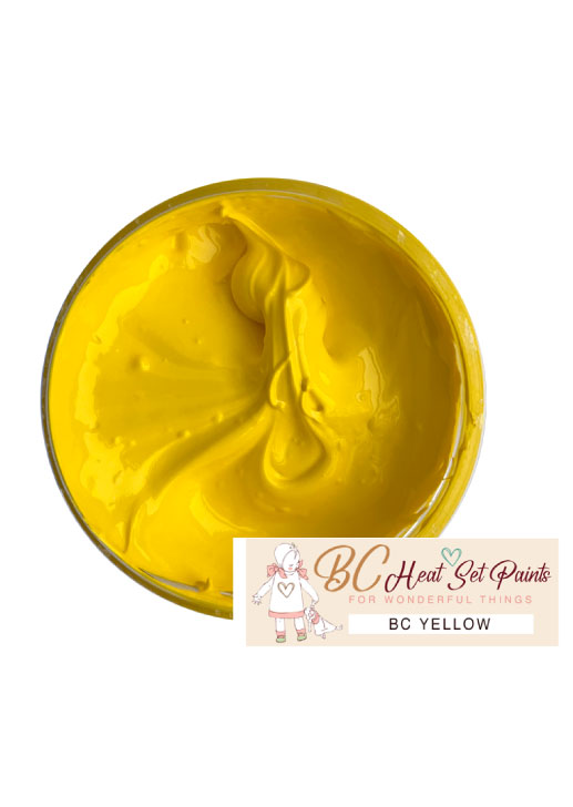 BC Heat Set Paints - Color Yellow - Petite Size