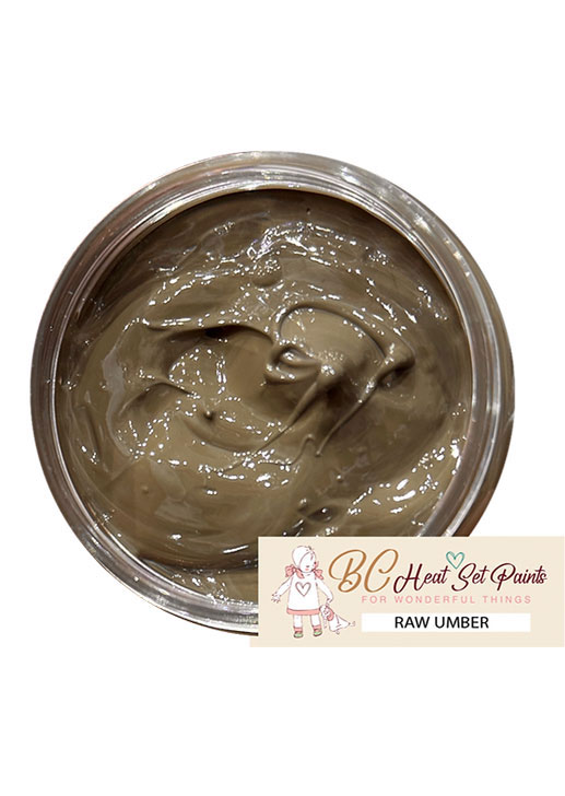 BC Heat Set Paints - Color Raw Umber - Petite Size