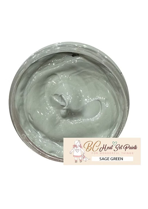 BC Heat Set Paints - Color Sage Green - Petite Size