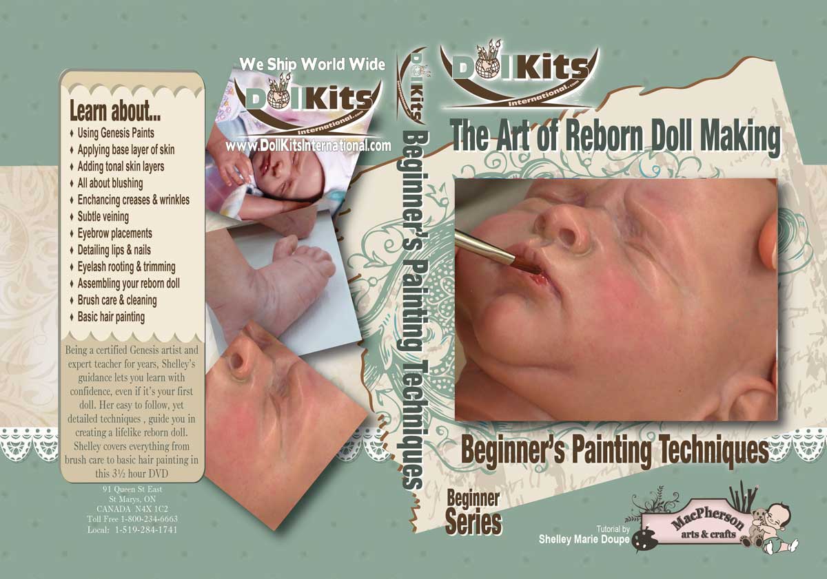 reborn baby paint kit