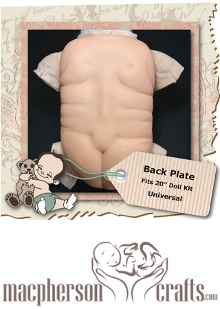 20 Inch Boy/Girl Back Plate by DKI