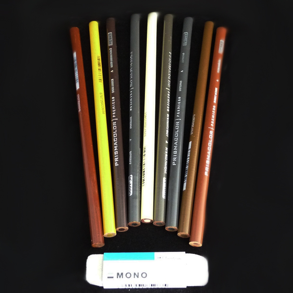 Consumables Eyebrow Pencil & Eraser Set