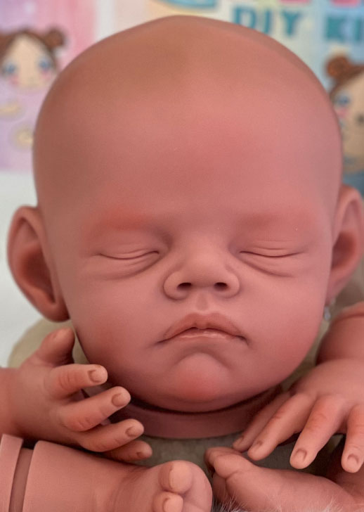Sale: Hudson Asleep Newborn ~ Ready to beBorn DIY Doll Making Kit