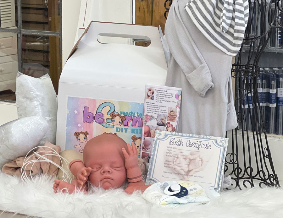 DIY for Kids: Hudson Asleep ~ beBorn DIY Kit