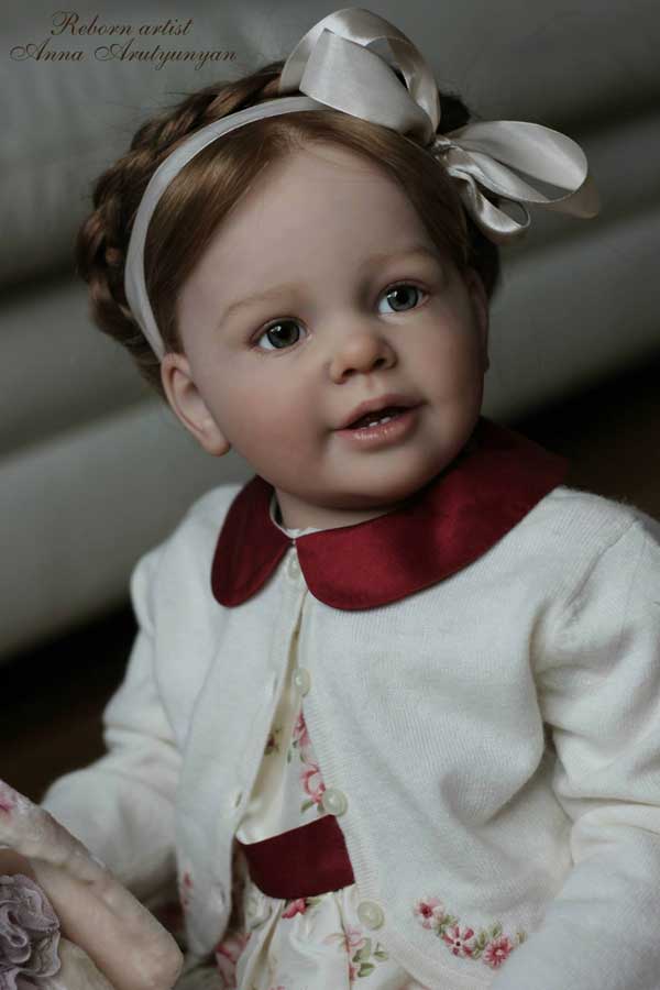 Marie-Mischell * CA 56 cm BABY Anna-afrostile Reborn Kit 