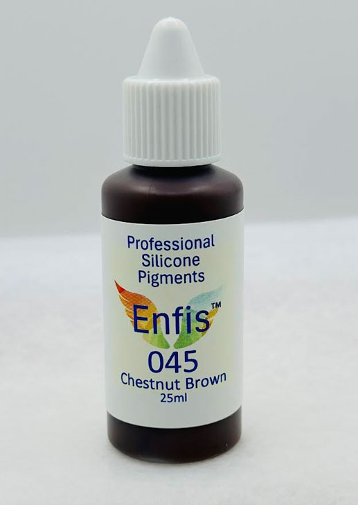 Enfis Essential Colours Silicone Pigments ~ Chestnut Brown ~ 25ml