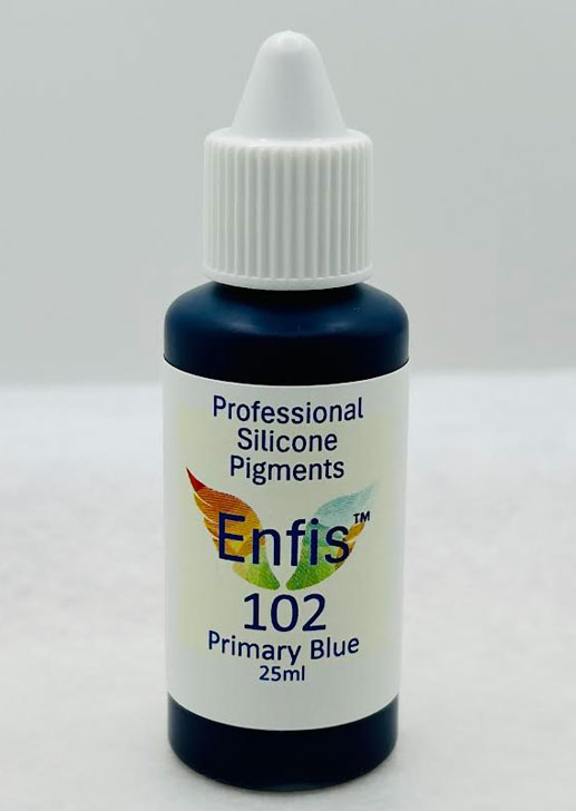 Enfis Essential Colours Silicone Pigments ~ Primary Blue ~ 25ml