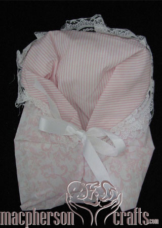 Pink &amp; White Sleeper Sack